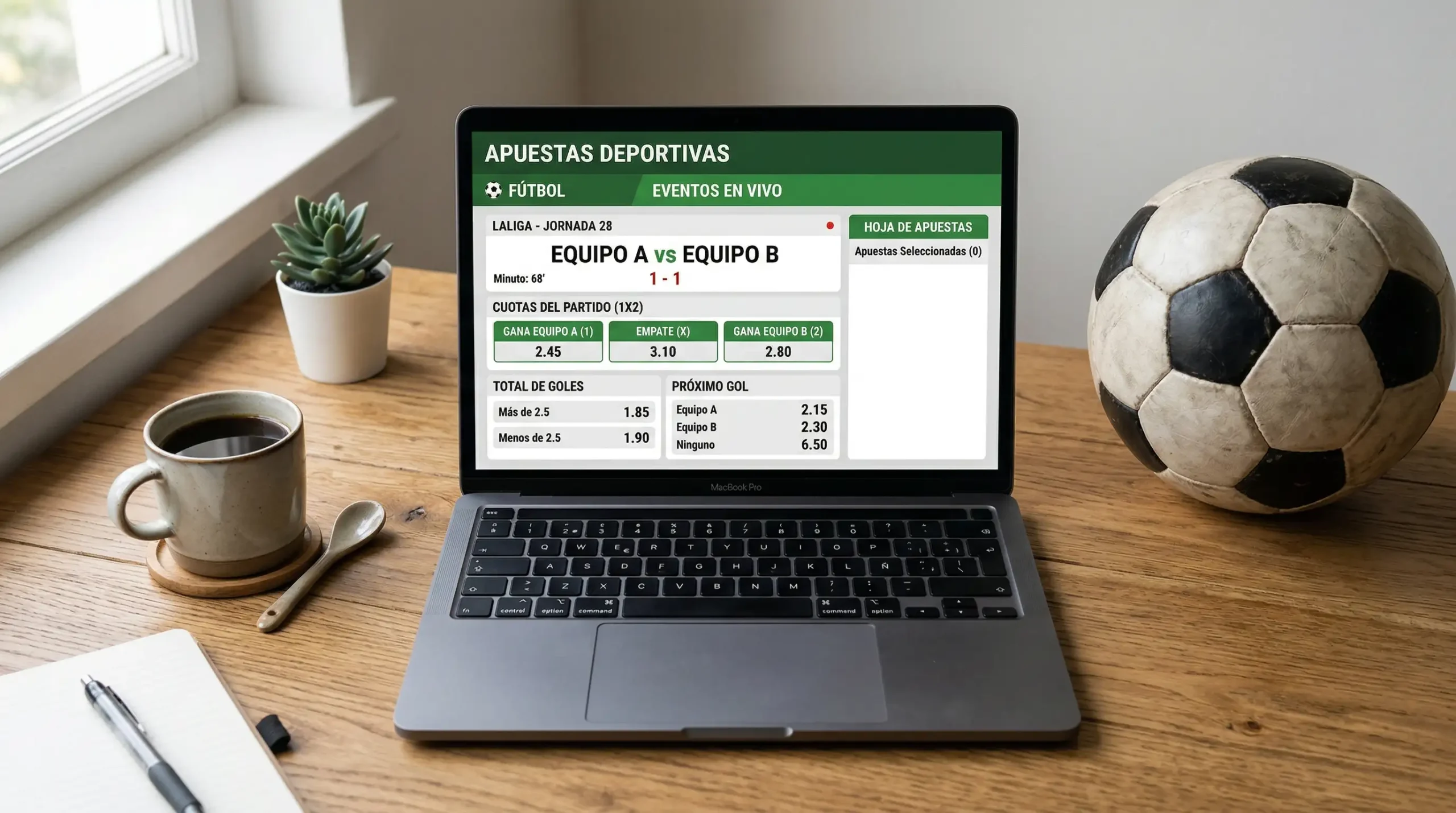 Casas de apuestas de fútbol en España con licencia DGOJ